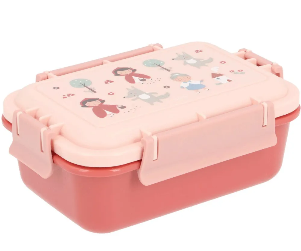 Tutete Caja Almuerzo Bento Little Red* Cajas De Almuerzo Infantil·Con Compartimentos