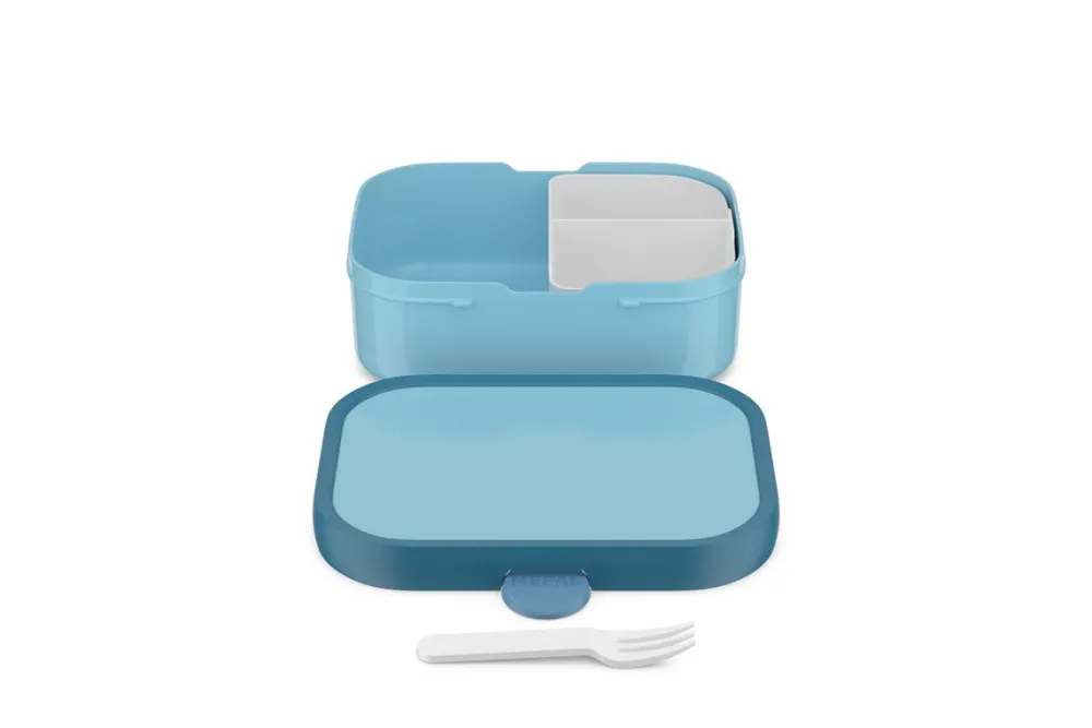 Mepal Caja almuerzo Campus Azul Cool ·* Cajas De Almuerzo Infantil·Con Compartimentos