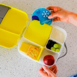 b.box Caja almuerzo con gel refrigerante Lemon Twist ·* Cajas De Almuerzo Infantil·Sin Compartimentos