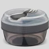 Carl Oscar Caja Almuerzo con Tapa Refrigerante N'ice Cup Grey ·* Cajas De Almuerzo Infantil·Con Compartimentos|Cajas De Almuerzo Infantil·Tuppers Fresquitos