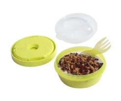 Carl Oscar Caja Almuerzo con Tapa Refrigerante N'ice Cup Lima ·* Cajas De Almuerzo Infantil·Tuppers Fresquitos|Cajas De Almuerzo Infantil·Con Compartimentos