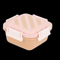 Tutete Caja Almuerzo Grande Big Stripes Pink* Cajas De Almuerzo Infantil·Sin Compartimentos