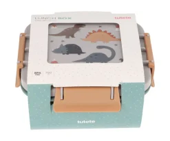 Tutete Caja Almuerzo Grande Dinos World* Cajas De Almuerzo Infantil·Sin Compartimentos
