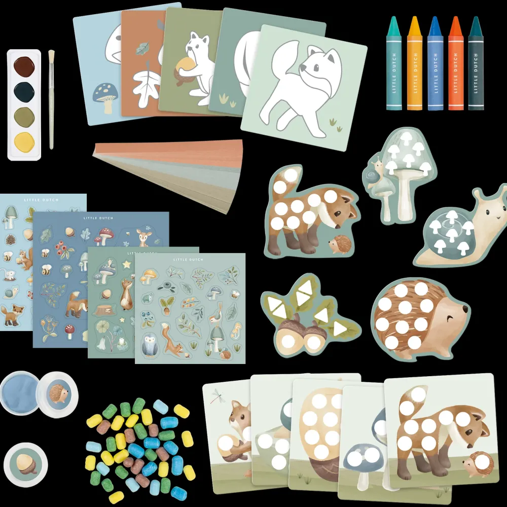 Little Dutch Caja creatividad XL Jim ·*Niños Juegos De Viaje