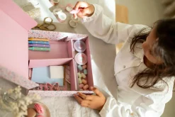 Little Dutch Caja creatividad XL Rosa ·*Niños Juegos De Viaje