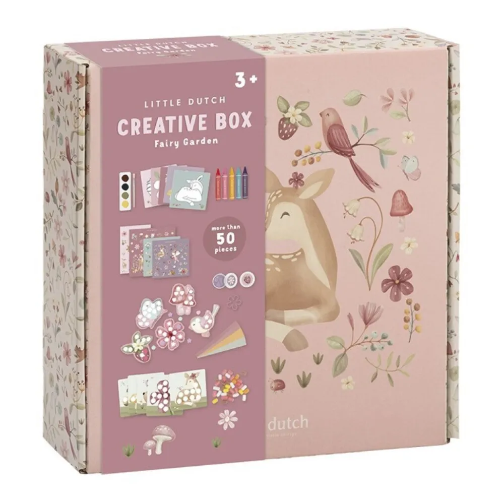 Little Dutch Caja de creatividad Fairy Garden ·*Niños Juegos De Viaje