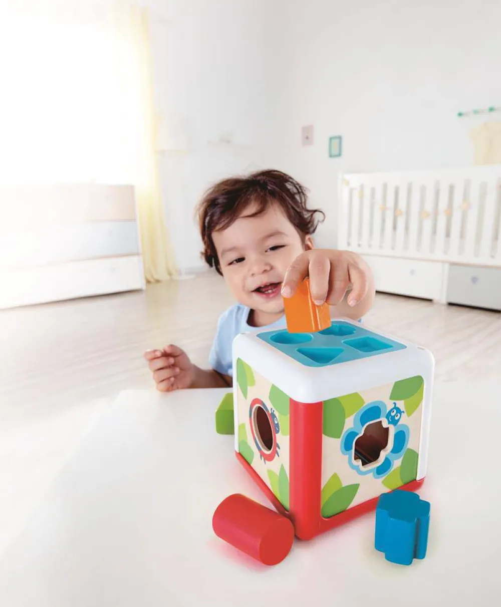 Hape Caja de Formas ·*Niños Juguetes Waldorf|Juguetes Montessori