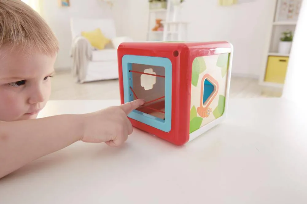 Hape Caja de Formas ·*Niños Juguetes Waldorf|Juguetes Montessori