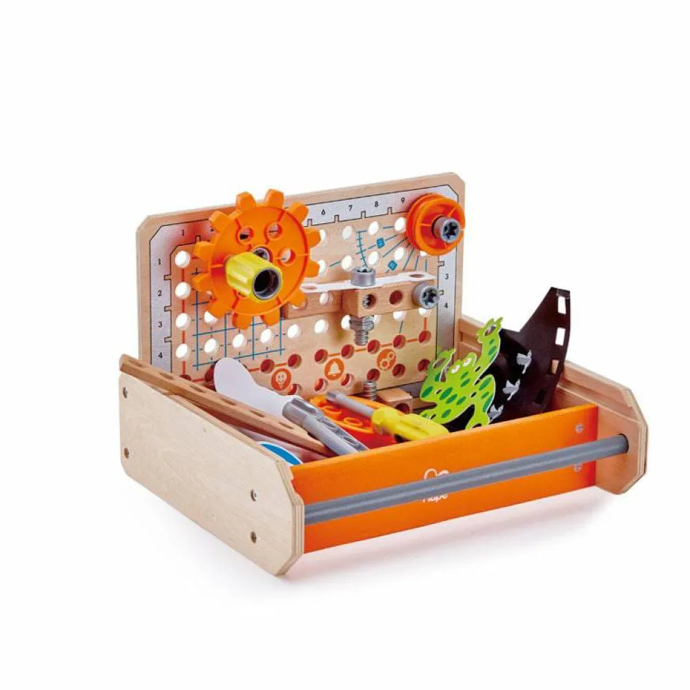Hape Caja de Herramientas para Experimentos Científicos ·*Niños Herramientas De Juguete|Banco De Herramientas De Juguete