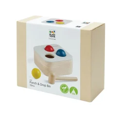 Plantoys Caja Golpea y Cae*Niños Juguetes Waldorf|Juguetes Montessori