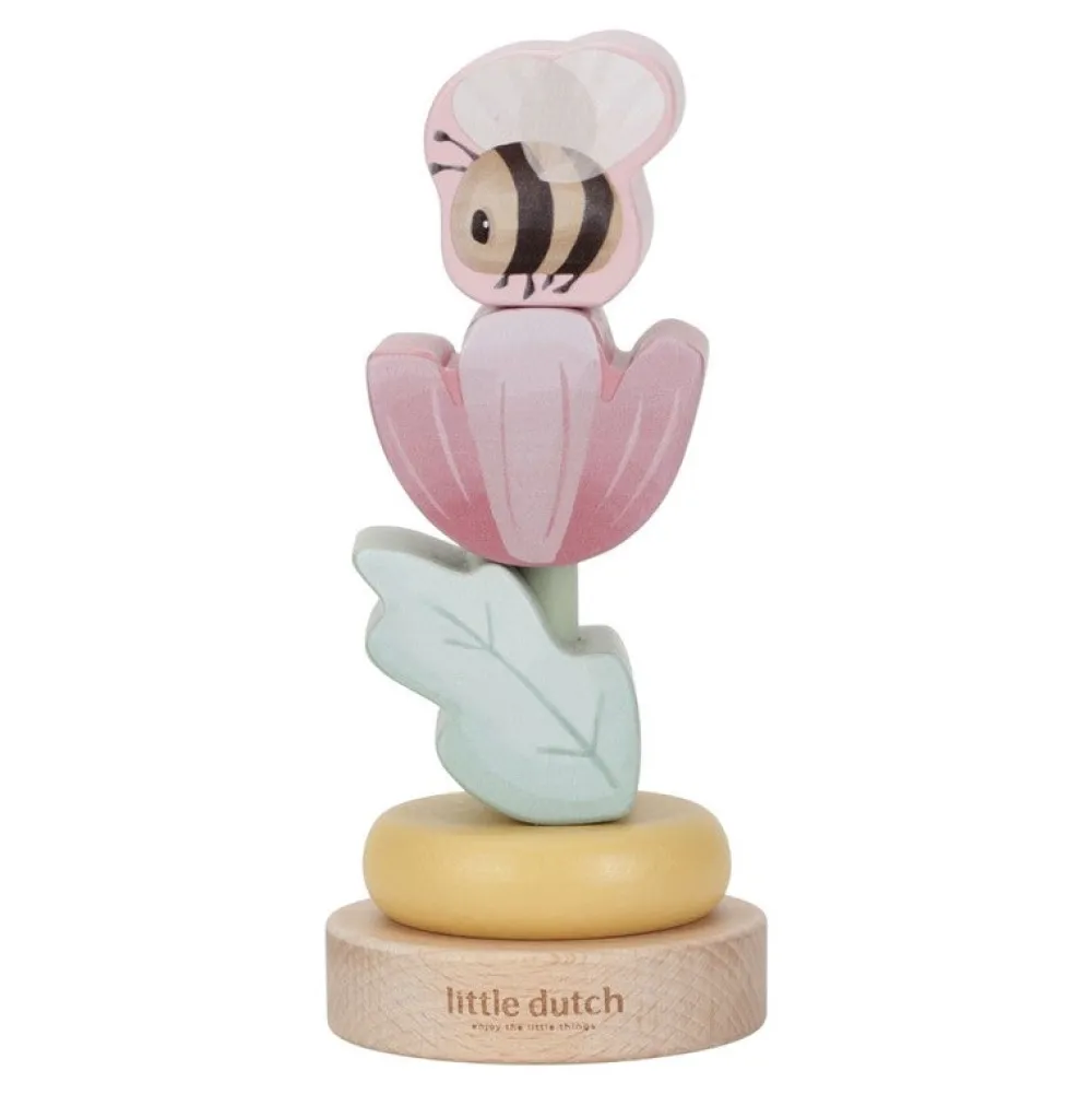 Little Dutch Caja regalo madera Fairy Garden ·*Niños Juguetes Waldorf|Juguetes Montessori