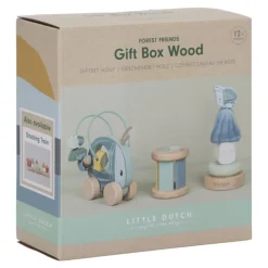 Little Dutch Caja regalo madera Forest Friends ·*Niños Juguetes Waldorf|Juguetes Montessori