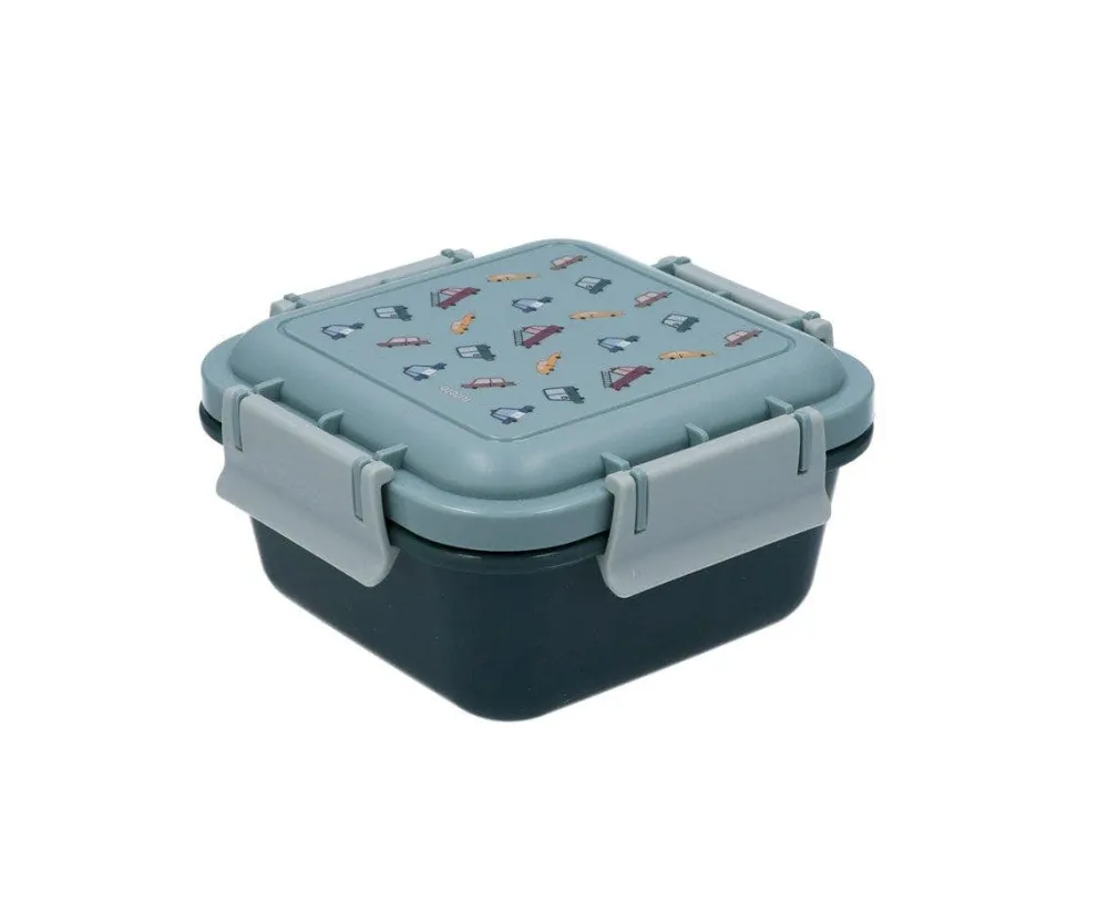 Tutete Cajita Almuerzo Vintage Cars* Cajas De Almuerzo Infantil·Sin Compartimentos
