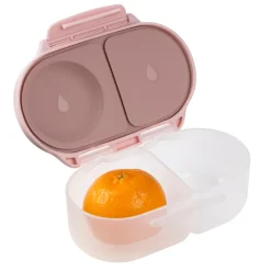b.box Cajita snack Blush Crush ·* Cajas De Almuerzo Infantil·Sin Compartimentos