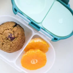 b.box Cajita snack Esmerald Forest ·* Cajas De Almuerzo Infantil·Sin Compartimentos