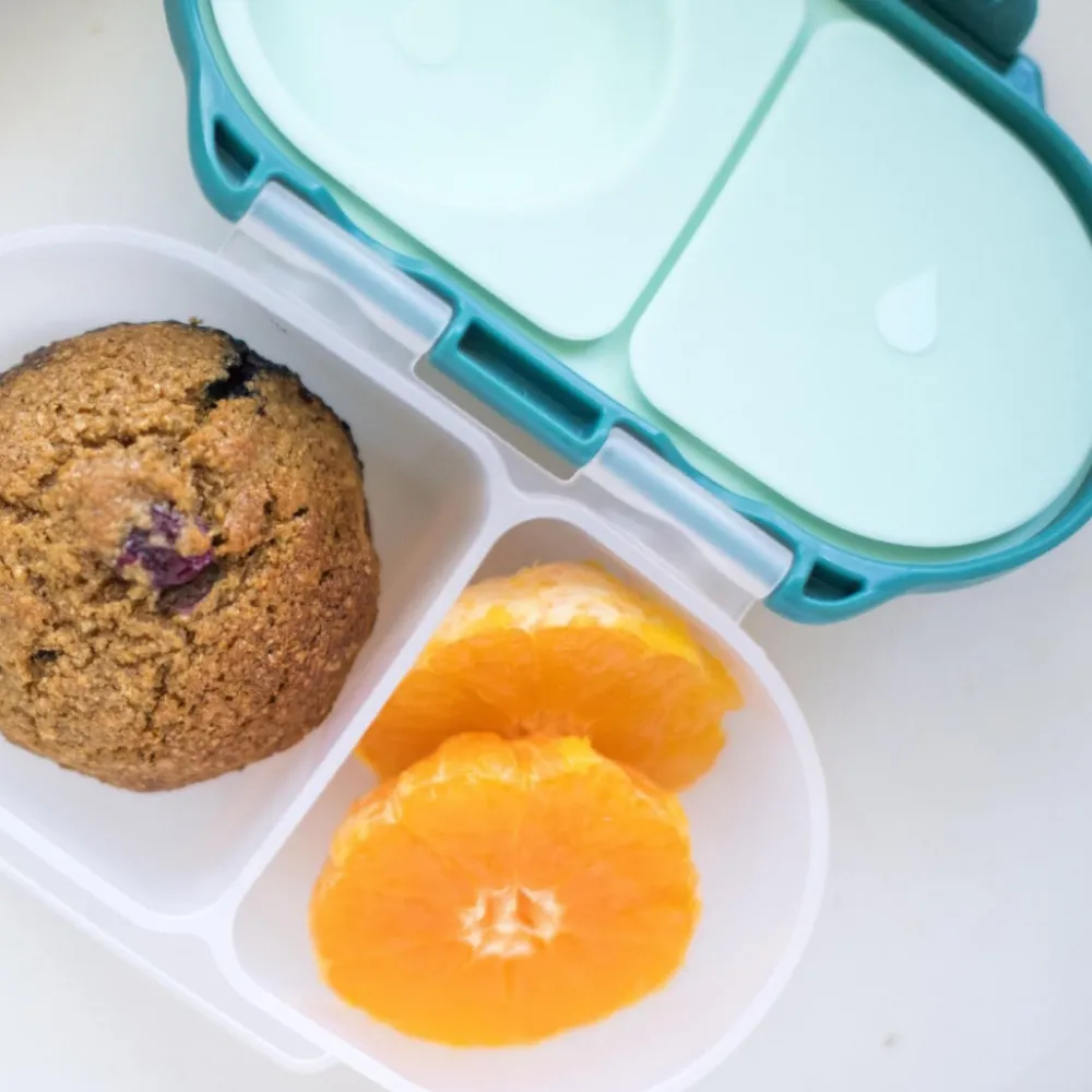 b.box Cajita snack Esmerald Forest ·* Cajas De Almuerzo Infantil·Sin Compartimentos