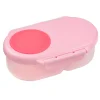 b.box Cajita snack Flamingo Fizz ·* Cajas De Almuerzo Infantil·Sin Compartimentos