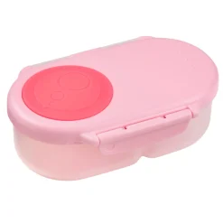 b.box Cajita snack Flamingo Fizz ·* Cajas De Almuerzo Infantil·Sin Compartimentos