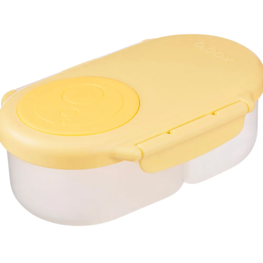 b.box Cajita snack Lemon Twist ·* Cajas De Almuerzo Infantil·Sin Compartimentos