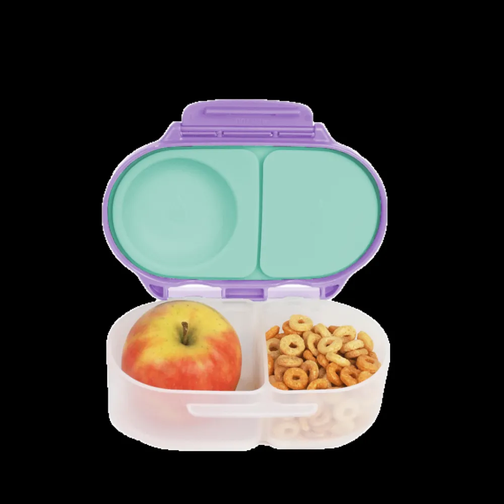 b.box Cajita snack Lilac Pop ·* Cajas De Almuerzo Infantil·Sin Compartimentos
