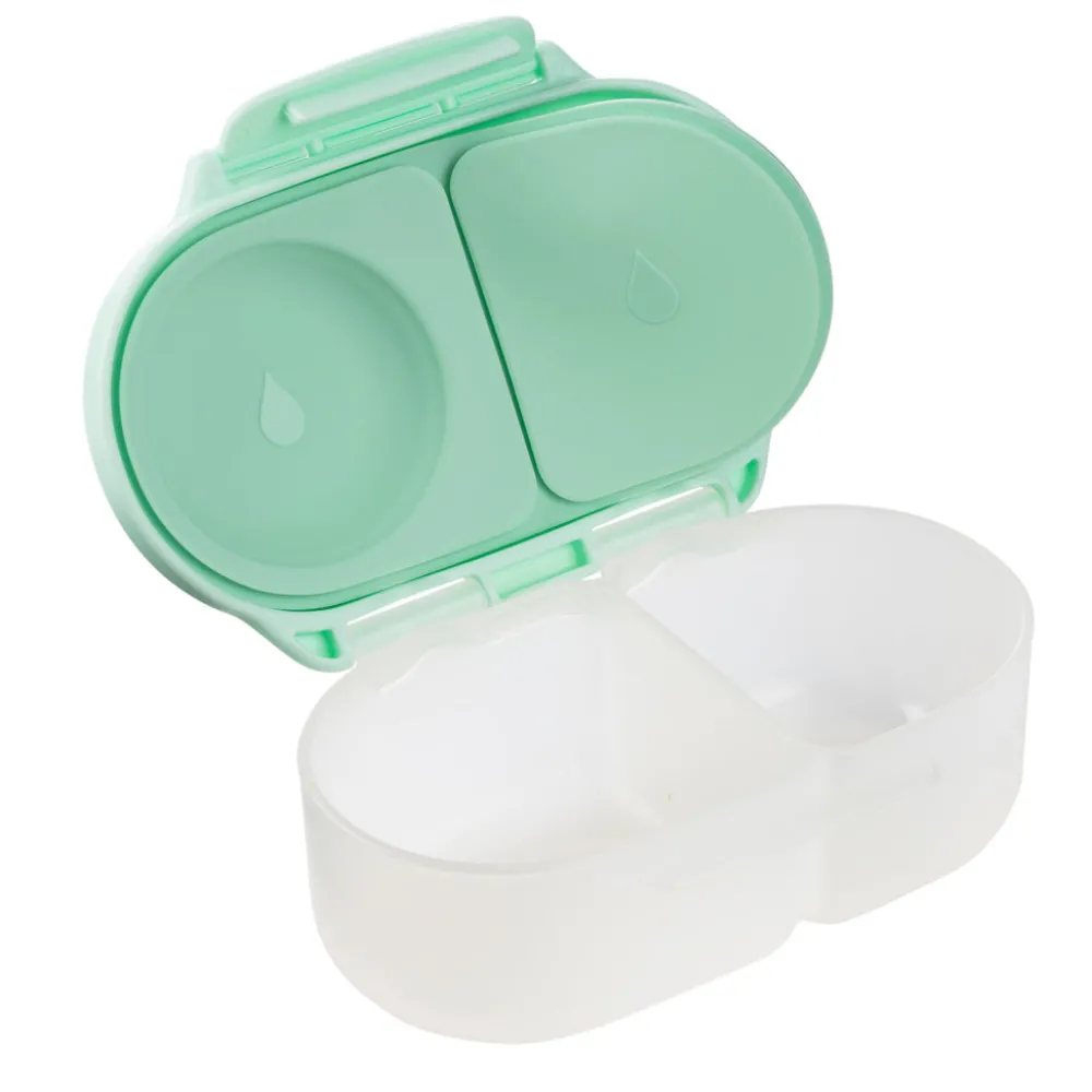 b.box Cajita snack Spearmint ·* Cajas De Almuerzo Infantil·Sin Compartimentos