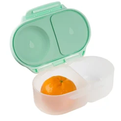 b.box Cajita snack Spearmint ·* Cajas De Almuerzo Infantil·Sin Compartimentos