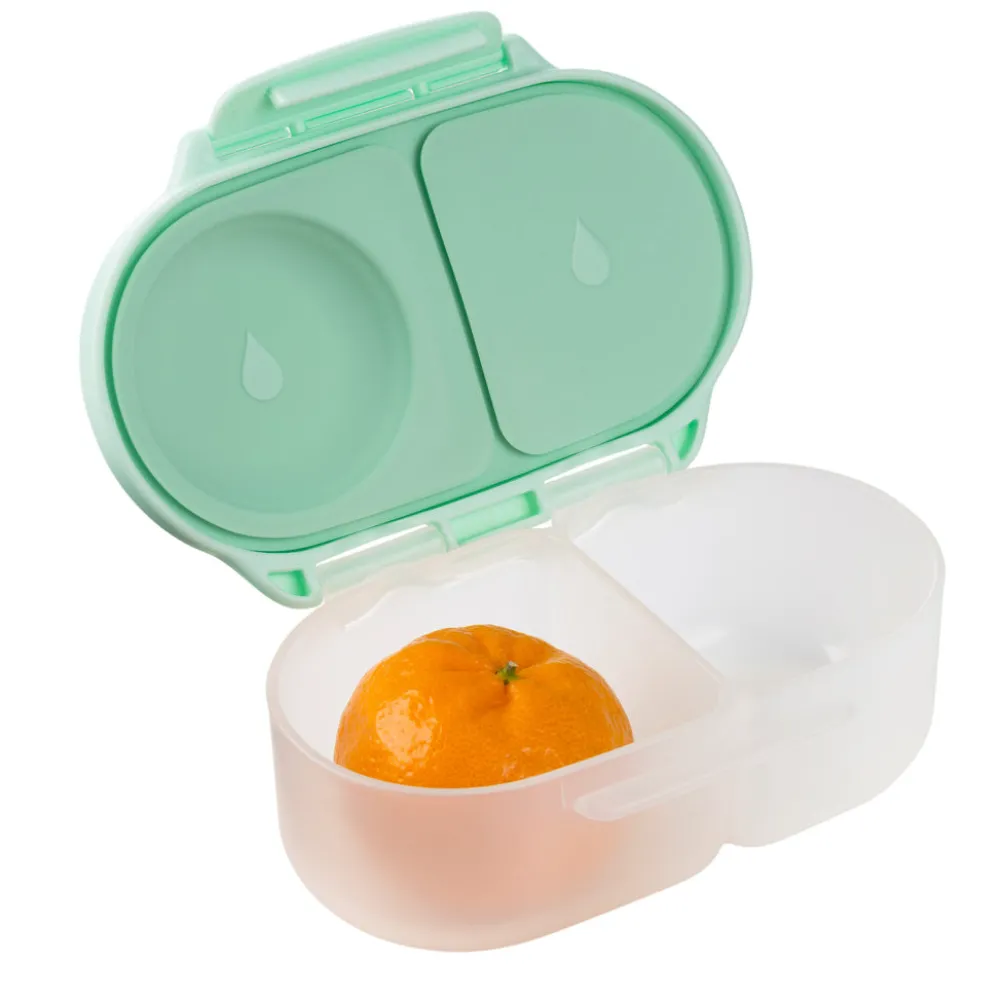 b.box Cajita snack Spearmint ·* Cajas De Almuerzo Infantil·Sin Compartimentos