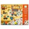 Djeco Calcomanía Asfalto ·*Niños Kit De Manualidades
