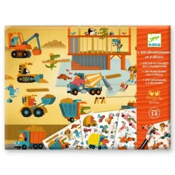 Djeco Calcomanía Asfalto ·*Niños Kit De Manualidades