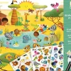 Djeco Calcomanía La fiesta ya está aquí ·*Niños Kit De Manualidades