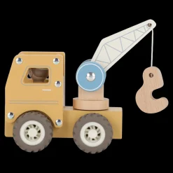 Little Dutch Camión Grúa FSC ·*Niños Coches De Madera De Juguete Para Bebés|Coches De Juguete Para Bebés