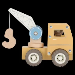 Little Dutch Camión Grúa FSC ·*Niños Coches De Madera De Juguete Para Bebés|Coches De Juguete Para Bebés