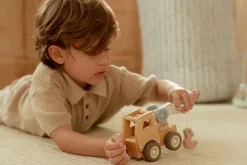 Little Dutch Camión Grúa FSC ·*Niños Coches De Madera De Juguete Para Bebés|Coches De Juguete Para Bebés