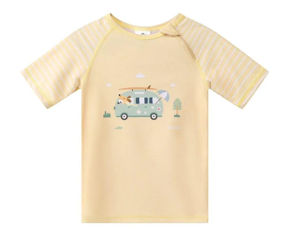 Monnëka Camiseta Protección Solar · Surf Van* Camisetas De Bebé Con Protección Solar