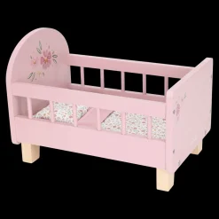Little Dutch Camita Cuna con textil FSC ·*Niños Accesorios Para Muñecas Bebé|Muñecos Bebés