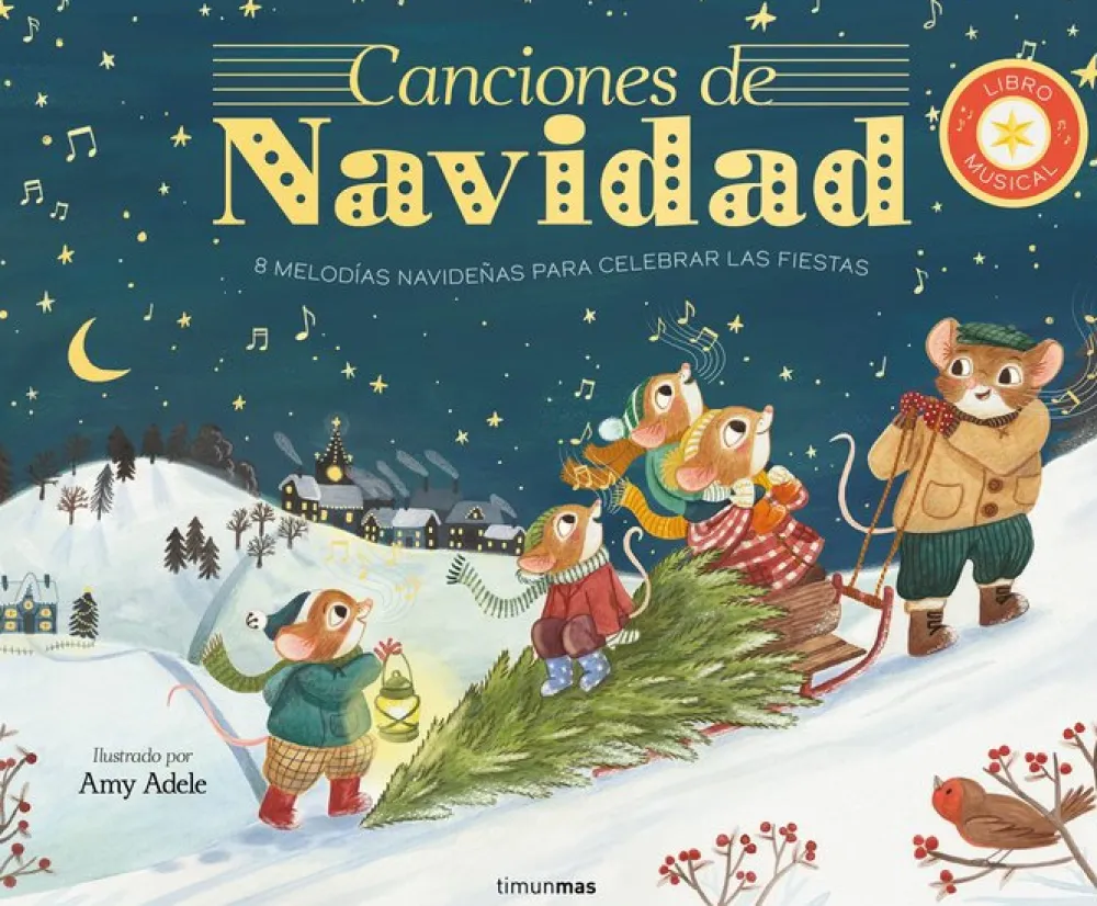Timun Mas Canciones de Navidad*Niños Libros De Navidad Para Niños|Libros Musicales Y Con Sonido