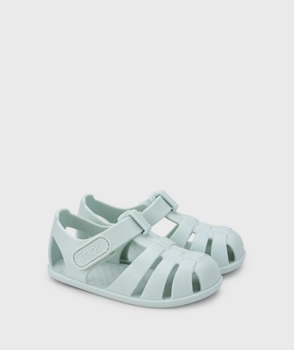 IGOR Cangrejeras Respetuosas Nemo Solid Menta ·*Niños Cangrejeras, Sandalias Y Antideslizantes|Chubasqueros Y Botas De Agua Igor
