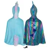 Great Pretenders Capa Reversible Dragon y Unicornio Blue · 5-6 años*Niños Disfraces Infantiles