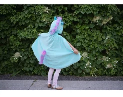 Great Pretenders Capa Reversible Dragon y Unicornio Blue · 5-6 años*Niños Disfraces Infantiles