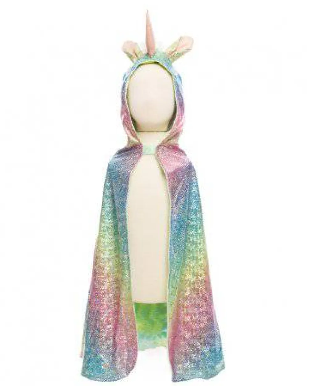 Great Pretenders Capa Reversible Dragon y Unicornio · 5-6 años*Niños Disfraces Infantiles