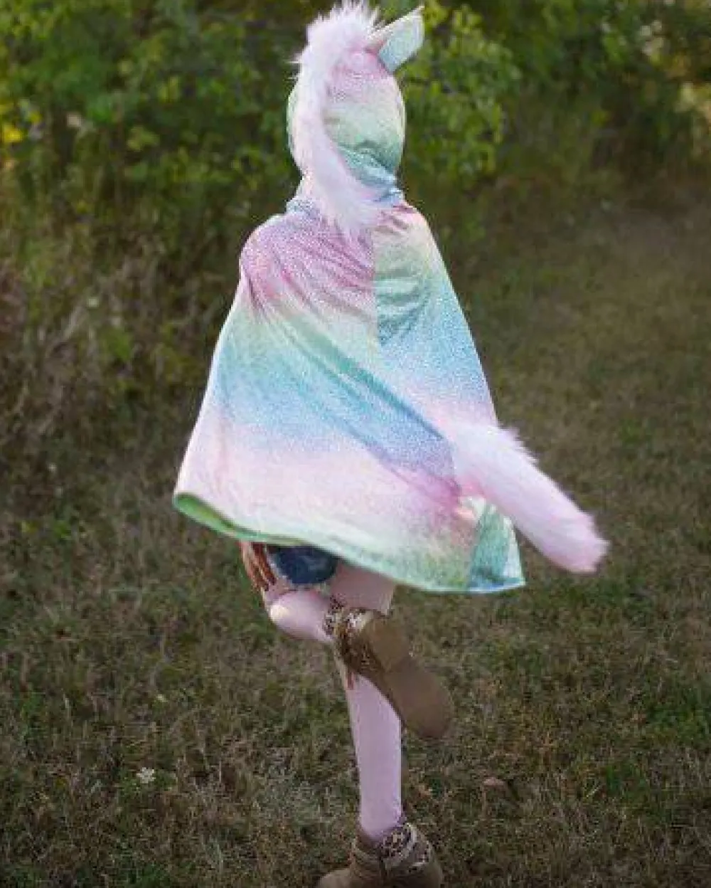 Great Pretenders Capa Reversible Dragon y Unicornio · 5-6 años*Niños Disfraces Infantiles