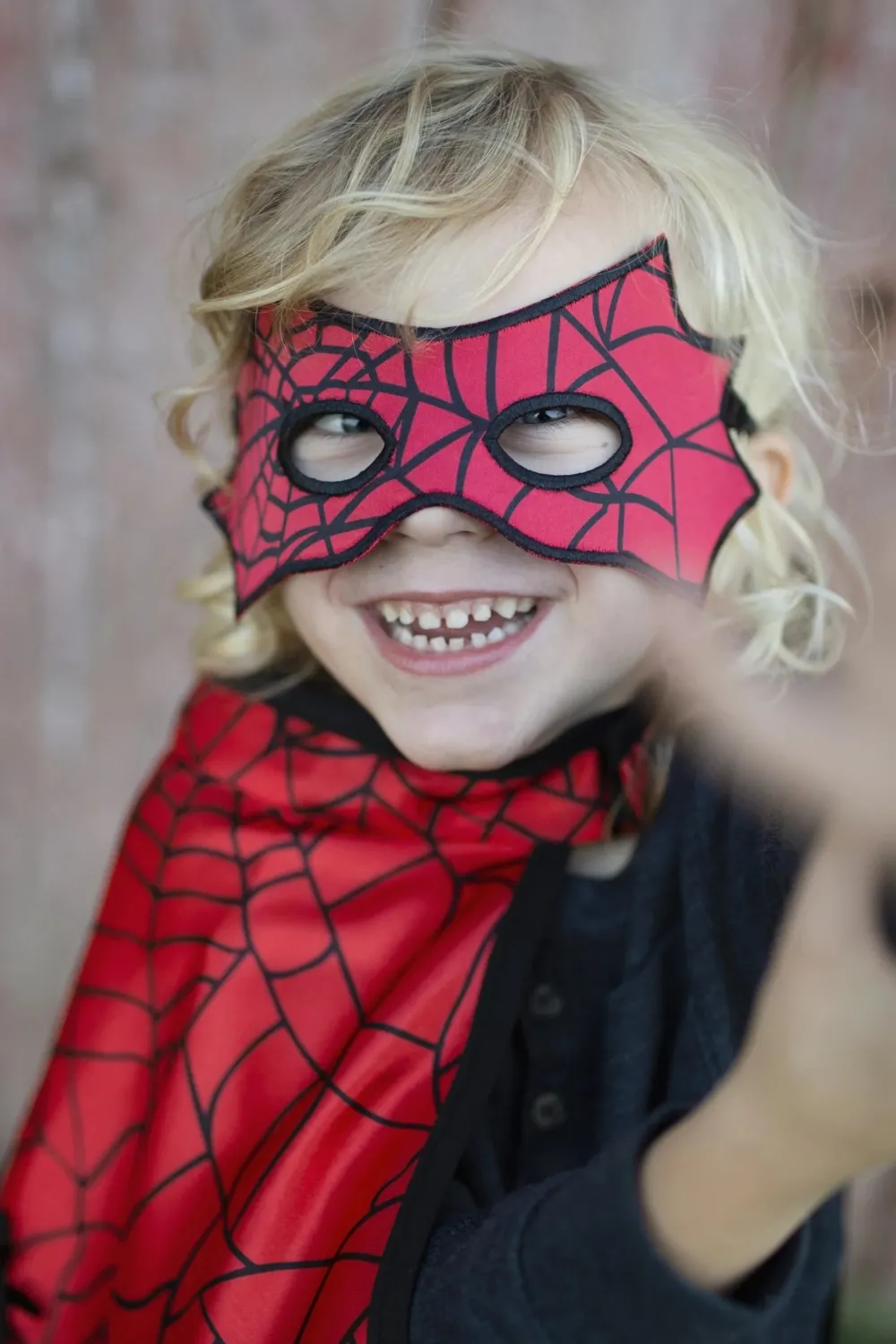Great Pretenders Capa Reversible Spiderman/Batman 3-4 años*Niños Disfraces Infantiles