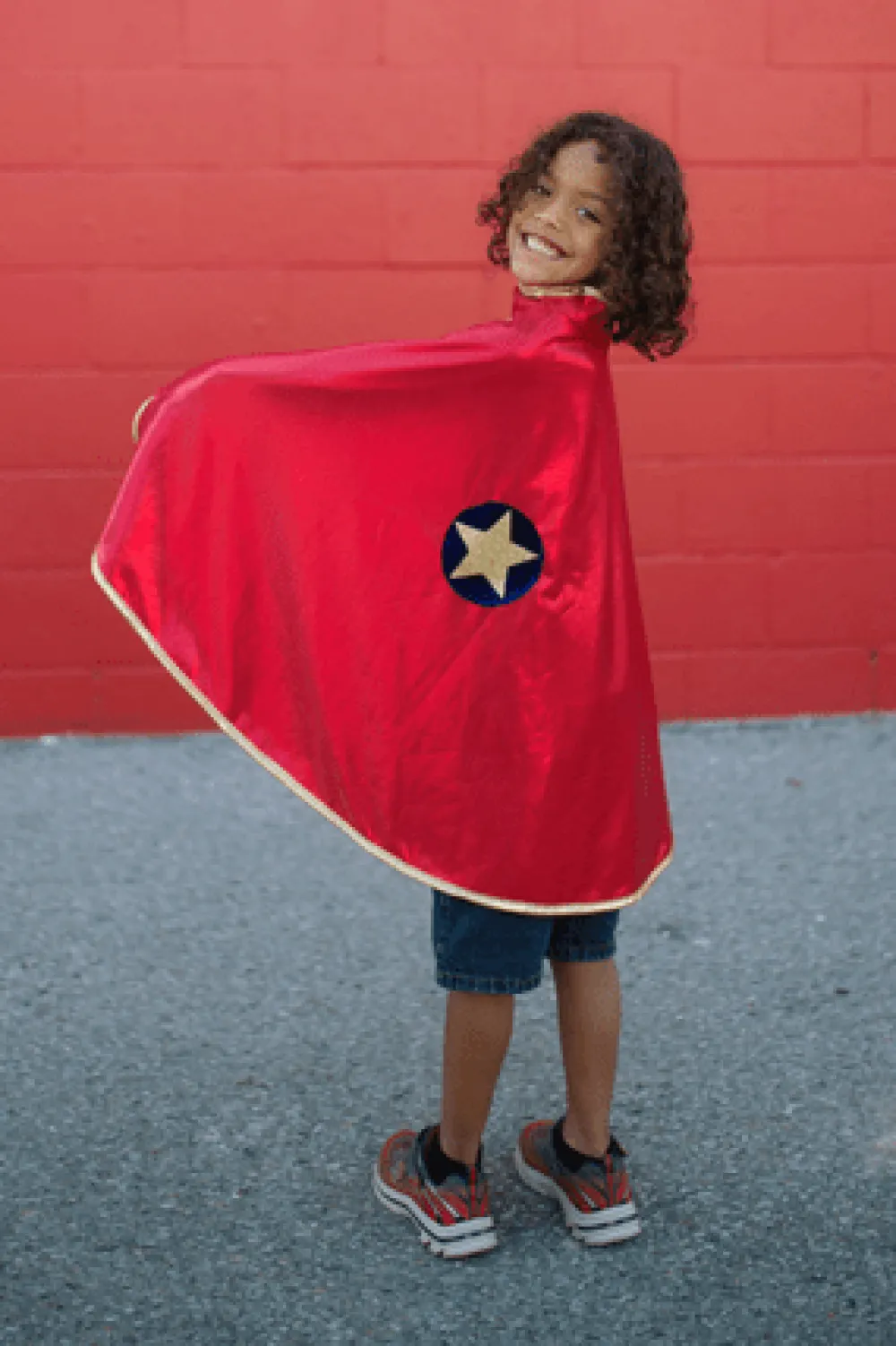 Great Pretenders Capa Reversible Wonder · 5-6 años*Niños Disfraces Infantiles