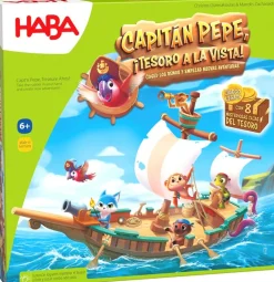 HABA Capitán Pepe ¡Tesoro a la vista! ·*Niños Juegos Haba|Juegos De Mesa Cooperativos