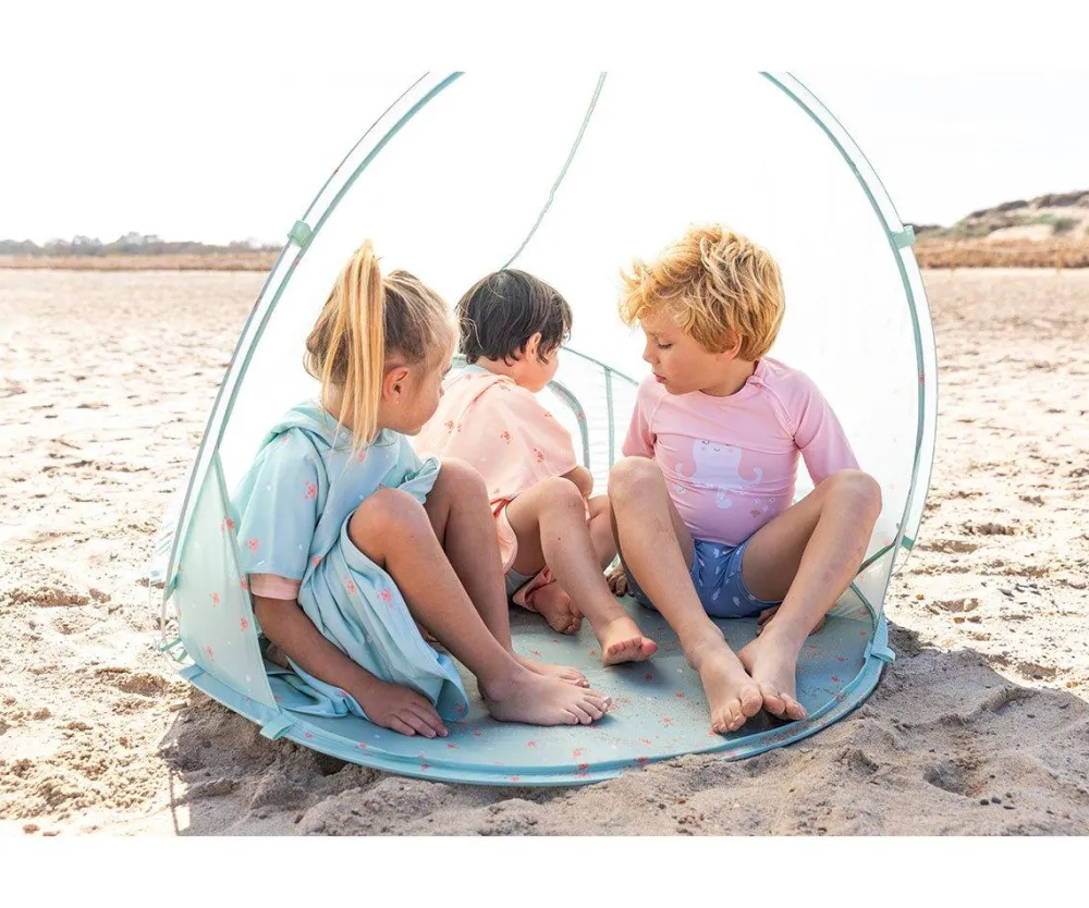 Monnëka Carpa Pop-Up Protección Solar Crab Sage Mini* Tiendas, Piscinas Y Accesorios