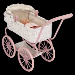 Little Dutch Carrito capazo metal Flores & Mariposas ·*Niños Accesorios Para Muñecas Bebé|Muñecos Bebés