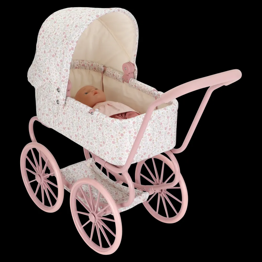 Little Dutch Carrito capazo metal Flores & Mariposas ·*Niños Accesorios Para Muñecas Bebé|Muñecos Bebés