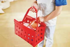 Hape Carrito de la Compra Little Shopper ·*Niños Cocinas De Madera Y Accesorios Juguete|Juguetes Waldorf