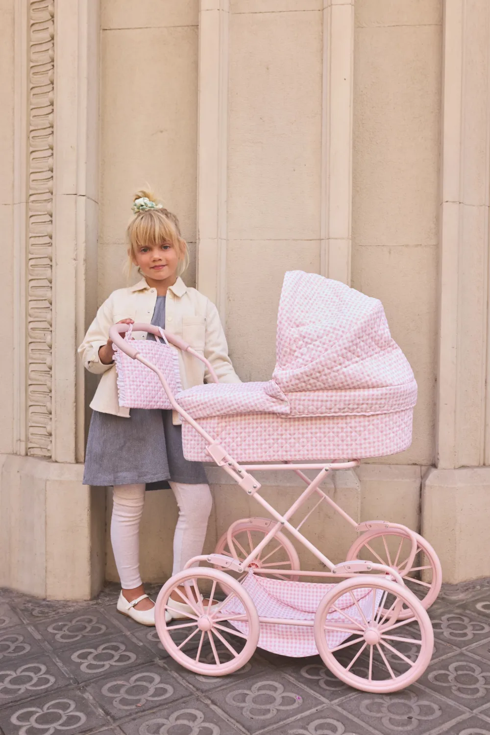 Monnëka Carrito para Muñecas Vichy · Monneka*Niños Accesorios Para Muñecas Bebé|Muñecos Bebés