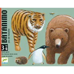 Djeco Cartas Batanimo ·*Niños Djeco|Juegos De Mesa De Viaje